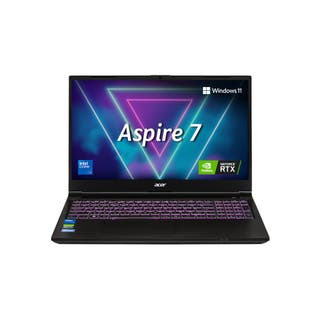 ACER Acer Aspire 7, Gaming Laptop, Intel Core 5-210H processor, NVIDIA GeForce RTX 3050 - 6GB GDDR6, 16 GB RAM, 512 GB SSD, FHD, 15.6"/39.62 cm, 144Hz, Windows 11 Home, MS Office, Obsidian Black, 1.99 kg, A715-79G, Backlit Keyboard