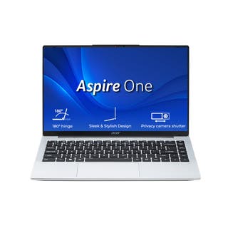 ACER Acer, Aspire One, Intel Core Celeron N4500, 12 GB RAM, 512 GB SSD, Full HD, 14"/35.56 cm, Windows 11 Home, MS Office, Silver, 1.3 kg, A114-45, Thin and Light Laptop