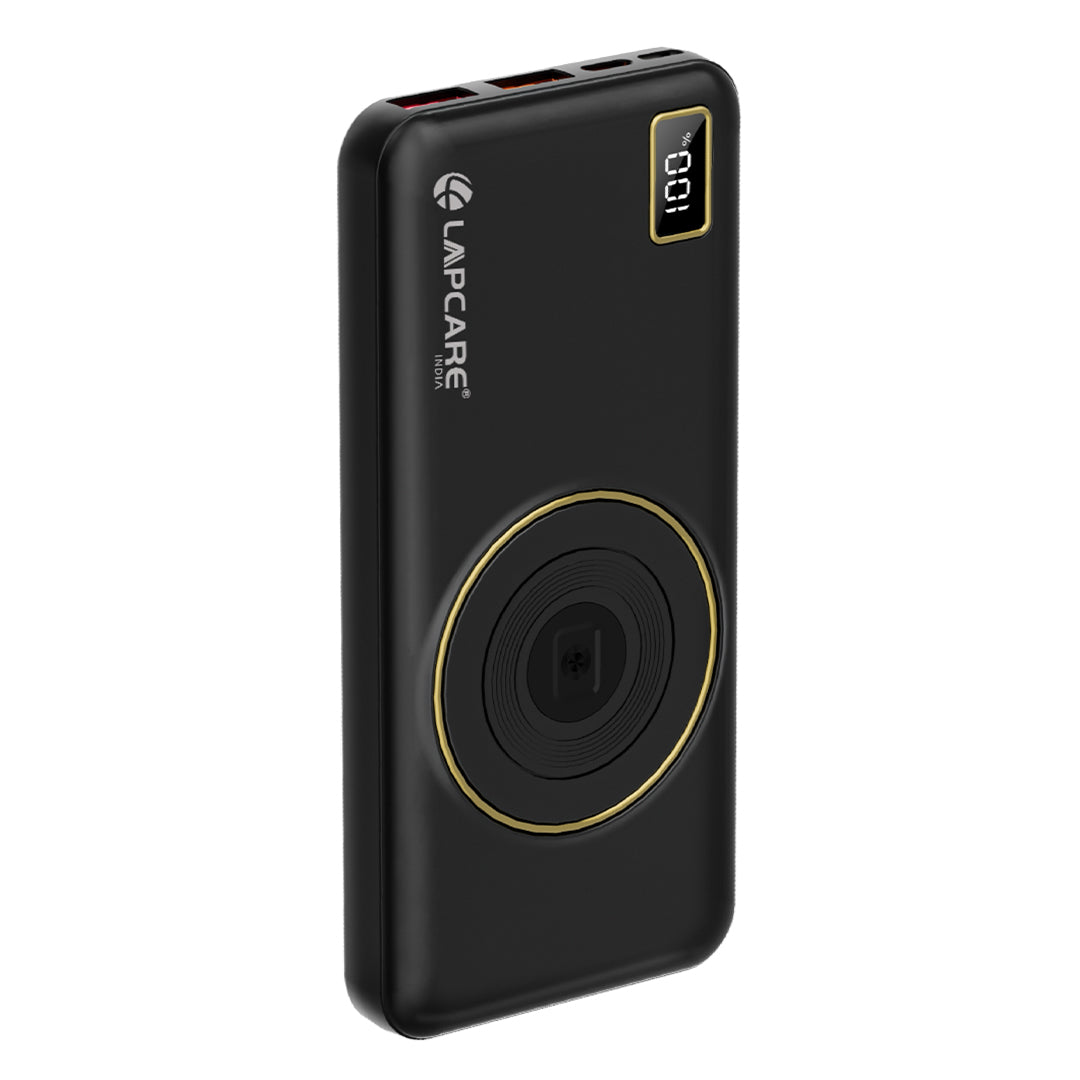 LAPCARE TOPUP 12 10000mAh 22.5W Fast Charging Power Bank with Type-C PD & Dual USB (LOX-406)