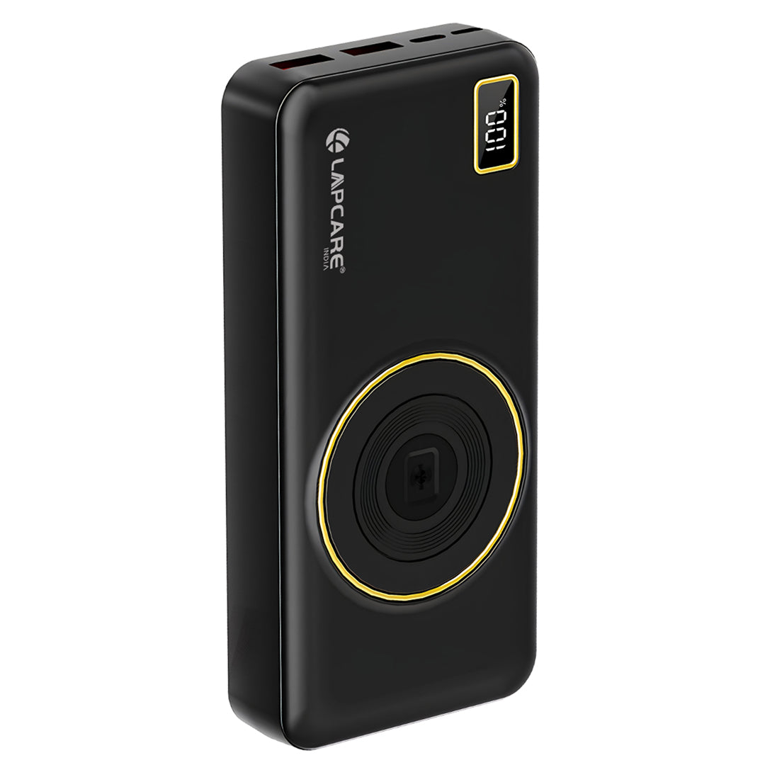 LAPCARE TOPUP 21 20000mAh 22.5W Fast Charging Power Bank with Type-C PD, Dual USB Output (LOX-410)