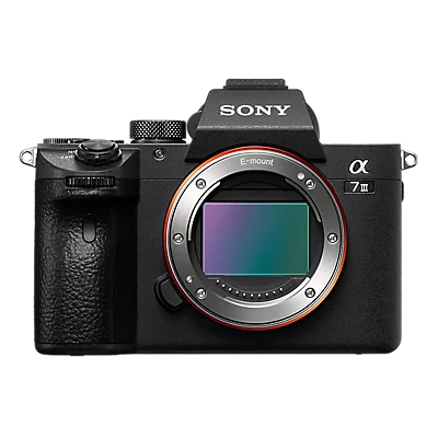 SONY Alpha 7 III with 35mm full-frame image sensor